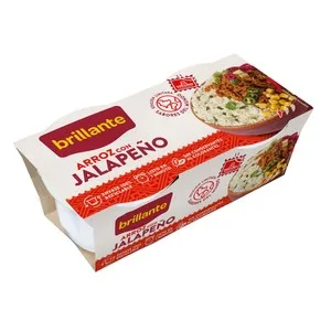 Brillante Arroz con Jalapeños 2 Uds. 125 G. 250 G