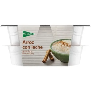 Arroz con Leche sin Gluten Pack 4 el Corte Ingles