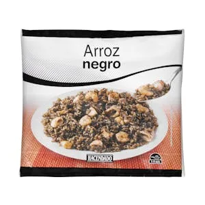 Arroz Negro Hacendado Ultracongelado 0.6 KG