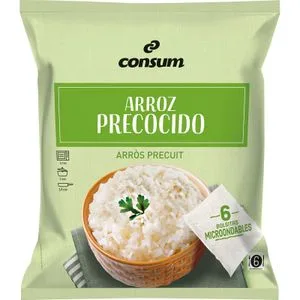 Arroz Precocido 6 Bolsitas X 167 Gr. 1 Kg