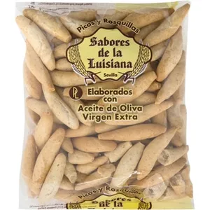 Artesanito Pico de Pan Integral 10% con Aceite de Oliva Virgen Extra Sabores de la Luisiana
