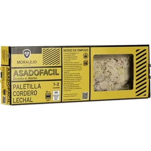Asado Fácil Paletilla de Cordero Lechal Moralejo