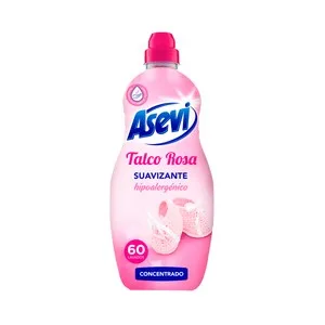 Asevi Suavizante Concentrado Aroma a Talco Rosa 60 Lav. 1,5 L. 1380 ML