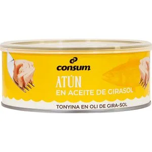 Atún Aceite Girasol Lata 650 Gr