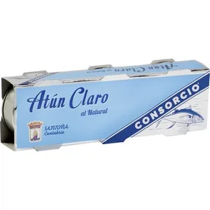 Consorcio Atún Claro al Natural 195 G.