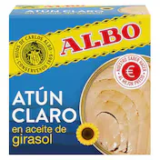 Albo Atún Claro en Aceite de Girasol 276 G.