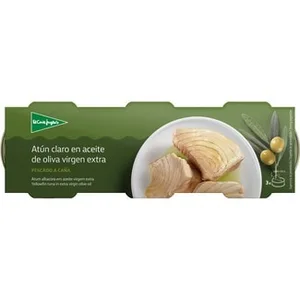 Atún Claro en Aceite de Oliva Virgen Extra Pack 3  Consorcio 57 G