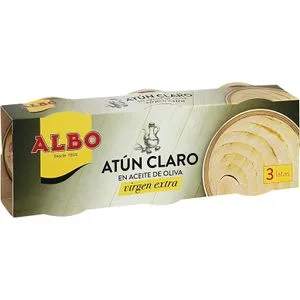 Atún Claro en Aceite de Oliva Virgen Extra P3 3 X 67 Gr