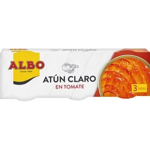 Atún Claro en Tomate Pack 3  Albo 67 G