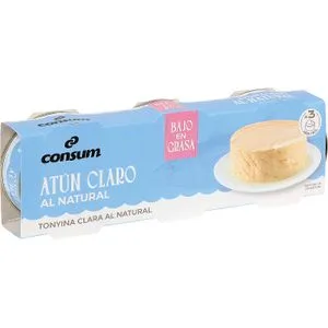 Atún Claro Natural Pack de 3 3 X 56 Gr