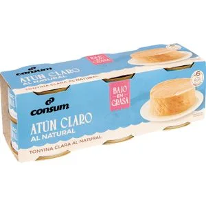 Atún Claro Natural Pack de 6 6 X 56 Gr