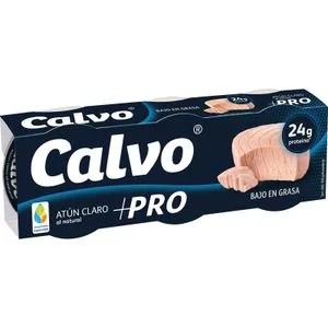 Atún Claro al Natural + PRO 3 X 56 Gr