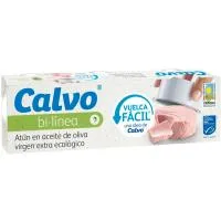 Atún con Aceite de Oliva Ecológico Calvo, Pack 3x65 G