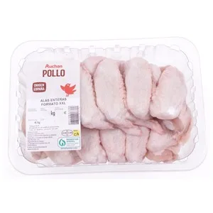 Auchan Alas de Pollo 14-18 Uds Xxl. Producto Alcampo 1087.5 G