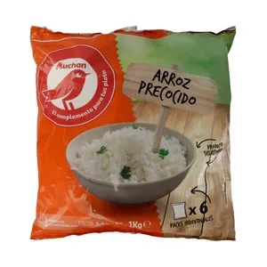Auchan Arroz Blanco Precocido y Congelado, Especial para Microondas 6 X 167 G. Producto Alcampo 1002 G