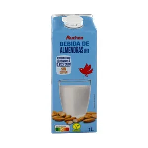 Auchan Bebida de Almendras con Calcio 1 L. Producto Alcampo 1000 ML