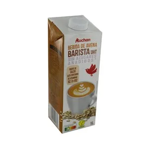 Auchan Bebida de Avena Barista 1 L. Producto Alcampo 1000 ML