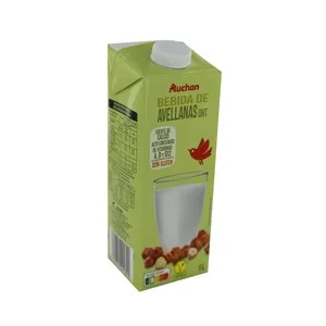 Auchan Bebida Vegetal de Avellanas 1 L. Producto Alcampo 1000 ML