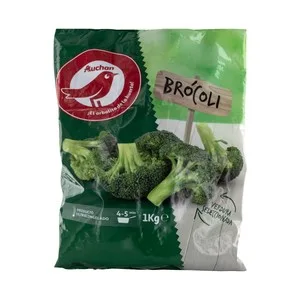 Auchan Brócoli Seleccionado y Ultracongelado 1 Kg. Producto Alcampo 1000 G