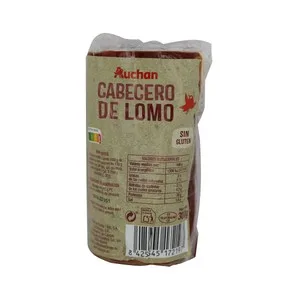 Auchan Cabecero de Lomo Embuchado en Tacos 300 G. Producto Alcampo