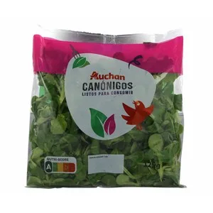 Auchan Canónigo Bolsa de 125 G. Producto Alcampo