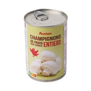 Auchan Champiñón Entero 230g 230 G