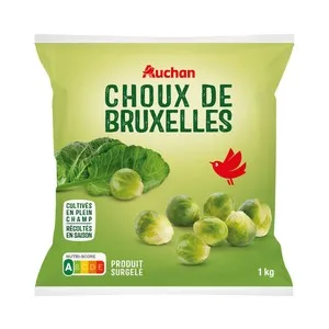 Auchan Coles de Bruselas Ultracongeladas 1 Kg Producto Alcampo. 1000 G