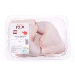 Auchan Cuarto Trasero Pollo Xxl. Producto Alcampo 1200 G