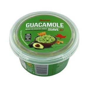 Auchan Guacamole Suave Elaborado con Aguacates Frescos 200 G. Producto Alcampo
