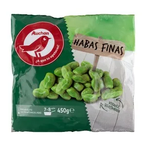 Auchan Habas Finas 450 G. Producto Alcampo