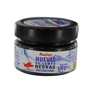 Auchan Huevas Negras de Lumpo Procedentes de Pesca Sostenible Cetificada (msc) 100 G Producto Alcampo.