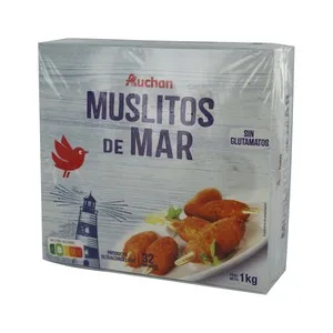 Auchan Muslitos de Mar 1 Kg. Producto Alcampo 1000 G