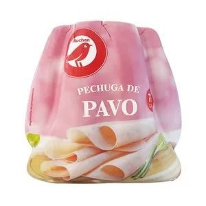 Auchan Pechuga de Pavo Producto Alcampo - Loncha Fina 1 Mm 127.5 G