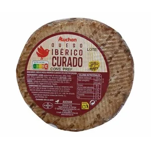 Auchan Queso Mezcla Curado, Mini Producto Alcampo. 750 G