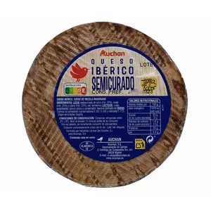 Auchan Queso Mezcla Semicurado,  Mini Producto Alcampo. 750 G