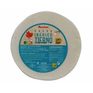 Auchan Queso Mezcla Tierno, Mini Producto Alcampo. 750 G