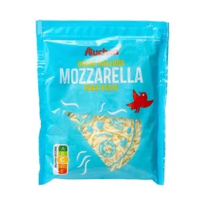 Auchan Queso Mozzarella Rallado Especial Pizzas 200 G Producto Alcampo.