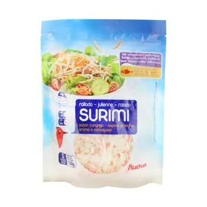 Auchan Surimi Rallado (sabor Cangrejo) 150 G. Producto Alcampo 180 G