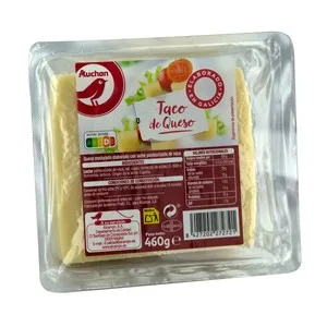 Auchan Taco de Queso Madurado de Vaca Elaborado en Galicia 460 G. Producto Alcampo