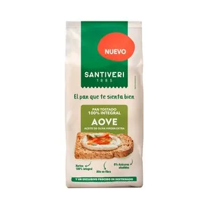 Santiveri Aveo Pan Tostado 100% Integral 200g. 200 G