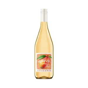 Aviva Vino Blanco Frizzante Aromatizado con Mango y con bajo Contenido en Alcohol (5.5%) Botella 75 Cl.