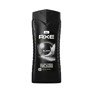 AXE Black Gel de Baño o Ducha para Hombre con Aroma a Pera y Madera de Cedro 400 Ml.