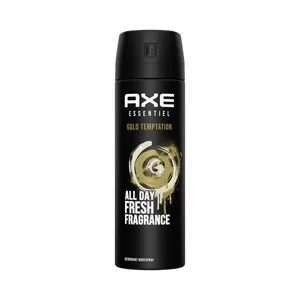 AXE Essentiel Gold Temptation Desodorante Antitranspirante en Spray para Hombre 200 Ml.