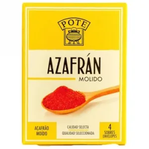 Azafrán Molido Pote sin Gluten 400 Mg.