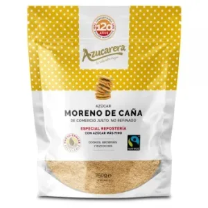Azúcar Moreno de Caña Especial Postres Azucarera Doy Pack sin Gluten 750 G.