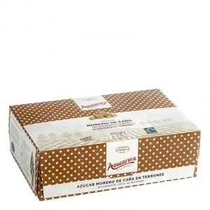 Azúcar Moreno de Caña Integral en Terrones Azucarera 1 Kg.