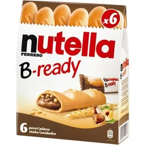 B-ready Galletas Rellenas de Crema de Cacao y Avellanas Nutella