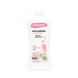 Babaria Aceite Corporal Hidratante y Anti-estrias con Rosa Mosqueta 300 Ml. 250 ML