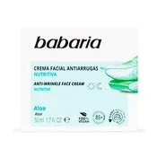 Babaria Crema Antiarrugas Aloe Vera.