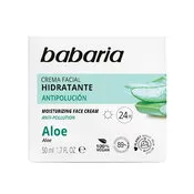 Babaria Crema Facial Aloe Vera Hidratante.
